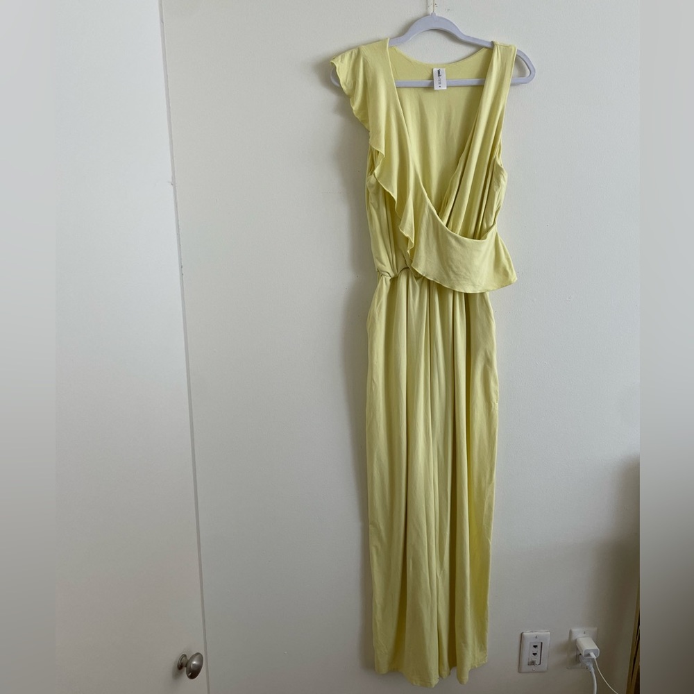 Yellow jumpsuit